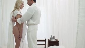Mormon blonde teen gets fucked by her priest.