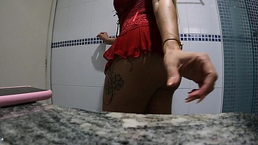 PEDI COMIDA PELO APLICATIVO E PAGUEI COM O CU 2 - I ordered food on the app and paid with my ass 2