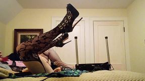 Femboy and Trans Woman Using Fucking Machine - Compilation 3