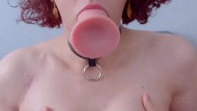 Twink Teen Tranny Melody Gets Dicked Hard & Slams Down Spit-Slick Cock&#x1F32D;