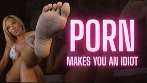 My feet make you an idiot