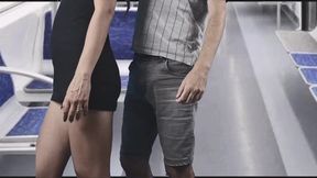 Unexpected Public Encounter: A Wild Moment on the Bus!