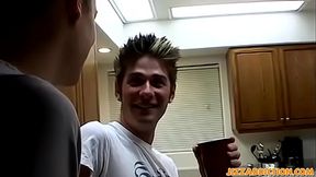 Group session with twinks fucking and blowing after party