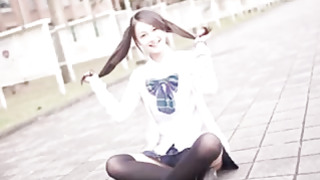 Leaked intercourse gauze adorable asian woman plowed by beau