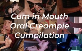 Throbbing Cum in Mouth Oral Creampie Cumpilation