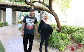 Fat Bimbo GILF Breeding with Black Stud