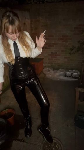 Dirtying My Boots for your tongue!