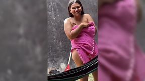 Juicy latina gets seduced by a neighbour to suck and fuck his big cock