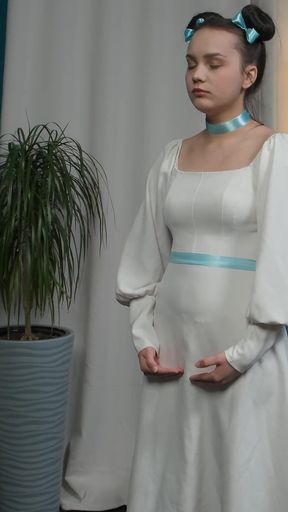 Busty Real Flexi Teen Doll Rough Dildo Fucked