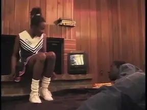 Nice and cute chick gets her juicy twat tongued hard by a black hunk.