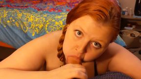 Stepmommy gives you a surprise BJ