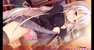 【サノバウィッチ】図書室にて、ヒロインの角オナシーン 【実況音声あり】