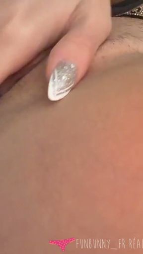 Vends-ta-culotte - Gorgeous French amateur girl is very horny and very eager to masturbates along with you   Clip 1