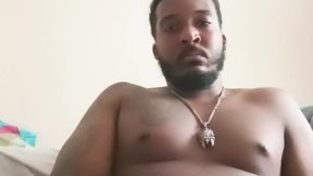 Hot young Latino guy with big black cock