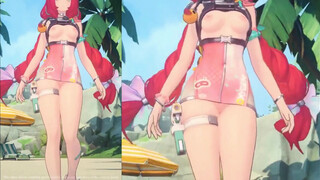 Ukinami Yuzuha Bare Mod - Zenless Zone Zero