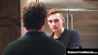 DisruptiveMovie.com - Greg McKeon's massive cock fucks blond twink Jack Bailey's tigh