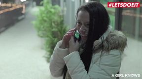 A Girl Knows - CHRISTMAS SPECIAL! Czech Lesbian Teens Lena Love & Bailey Ryder Hot SEX - LETSDOEIT