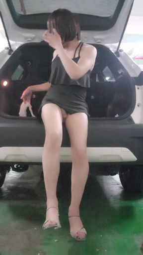 Masturbation in the Parking, Anal Sex and Cumshot.