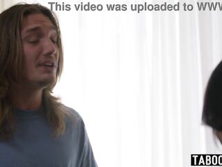 Nasty oriental stepsis orders her stepbrother to taboo screw her