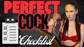 Perfect Cock Checklist