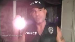 UNIFORMED COP BUSTS 18YO BREAKING THE LAW