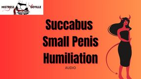 Succubus Small penis humiliation audio