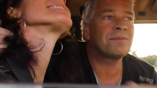 Amateur MILF gets rammed into the vehicle