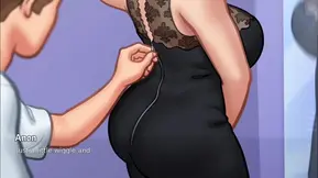 Summer romance blossoms as Debbie finally kisses Anon