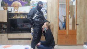 ninja and surgical mask fetish, blowjob, fuck, fac