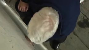 Moustach Step dad Suck And Play With A Cock In Toilet