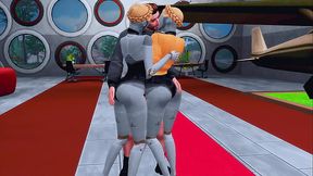 TWO HORNY TWINS ARRANGED HARD SEX AND FEMDOM FOR A YOUNG SOLDIER