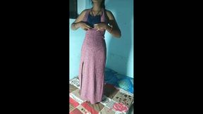 Desi bhabhi ki Pati ne sexy dress pahna kar Kiya majedar chudai roll play video