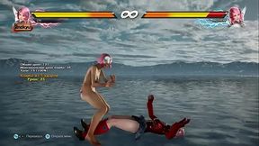 Alisa Bosconovitch from Tekken 7 Strips for Hot 3D Hentai Action