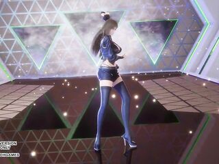 MMD CHUNG HA - Algorithm Tifa Sexy Kpop Dance Last Dream Uncensored 4K 60FPS