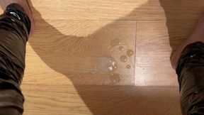 Squirting all over the room