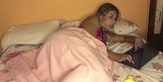 She Was Doing a Camgirl Job and I Couldn't Resist, Fucked Her Ass