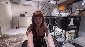 Visiting My Hot Redhead Girlfriend Who Was Dying Of Longing And Lust