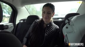 Busty hitchhiker likes to fuck