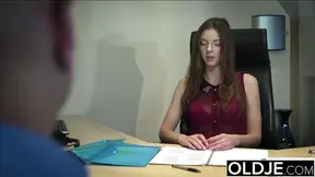 Desirable Darling Seduces Older Man in Steamy Hardcore Action