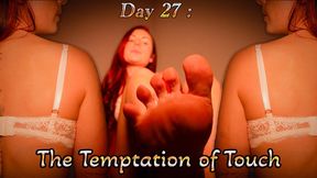 Day 27 : THE TEMPTATION OF TOUCH 🥵