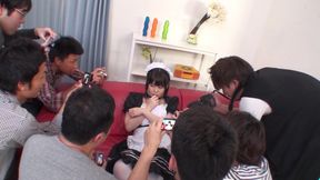 Insatiable Maid Drains Every Man in Sight