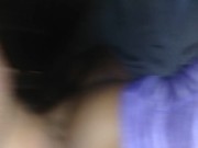 Rough sex with slut gf pull hair dick in ass doggy and cum on face