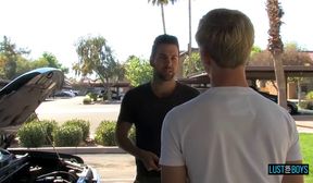 lustforboys preston steel teaches young blond jordan ashton to suck and take ra