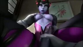 Sombra Overwatch cartoon Animation