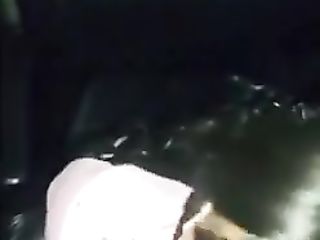 SPRAYED NUT ON HER FACE LIKE A HOSE