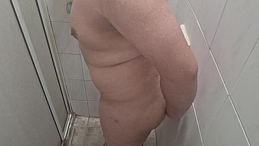 shower and dildo