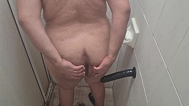 shower and dildo