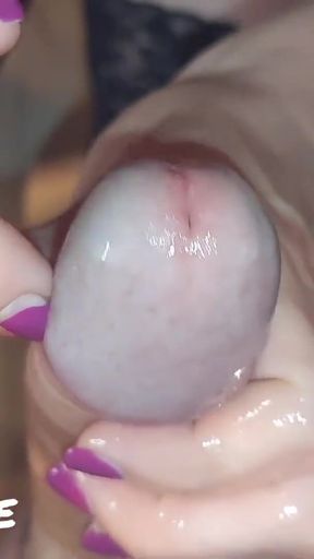 Emotional moment from &quot;Erotic Guide: Pleasuring an Uncircumcised Penis (Milking-time)&quot;