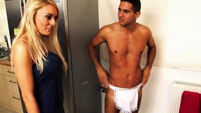 Stacey Saran &amp; Chloe Conrad Share a Thick Cock in a Wild FFM Threesome