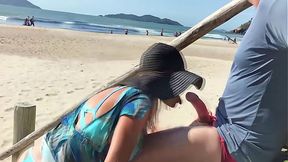 Mature Lady Teases Man with Tongue &mdash;  Shows Ass&#x1F351;;&#x1F351; in Public